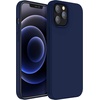 image:imageMXX for iPhone 13 pro Max Case  Soft Silicone Case with Screen Protector and Camera Lens Protector  Microfiber Lining AntiScratch Fullbody Protective Made for 13 pro Max Phone Case 67Navy Blue
