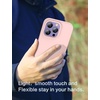 image:imageMXX for iPhone 13 pro Max Case  Soft Silicone Case with Screen Protector and Camera Lens Protector  Microfiber Lining AntiScratch Fullbody Protective Made for 13 pro Max Phone Case 67Sand Pink