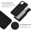 image:imageMXX for iPhone 13 pro Max Case  Soft Silicone Case with Screen Protector and Camera Lens Protector  Microfiber Lining AntiScratch Fullbody Protective Made for 13 pro Max Phone Case 67Black