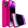 image:imageMXX for iPhone 13 pro Max Case  Soft Silicone Case with Screen Protector and Camera Lens Protector  Microfiber Lining AntiScratch Fullbody Protective Made for 13 pro Max Phone Case 67Hot Pink