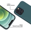 image:imageMXX for iPhone 13 pro Max Case  Soft Silicone Case with Screen Protector and Camera Lens Protector  Microfiber Lining AntiScratch Fullbody Protective Made for 13 pro Max Phone Case 67Midnight Green