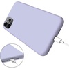 image:imageMXX for iPhone 13 pro Max Case  Soft Silicone Case with Screen Protector and Camera Lens Protector  Microfiber Lining AntiScratch Fullbody Protective Made for 13 pro Max Phone Case 67Lilac Purple