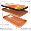 image:imageMXX for iPhone 13 pro Max Case  Soft Silicone Case with Screen Protector and Camera Lens Protector  Microfiber Lining AntiScratch Fullbody Protective Made for 13 pro Max Phone Case 67Kumquat