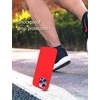 image:imageMXX for iPhone 13 pro Max Case  Soft Silicone Case with Screen Protector and Camera Lens Protector  Microfiber Lining AntiScratch Fullbody Protective Made for 13 pro Max Phone Case 67Red