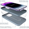 image:imageMXX for iPhone 13 pro Max Case  Soft Silicone Case with Screen Protector and Camera Lens Protector  Microfiber Lining AntiScratch Fullbody Protective Made for 13 pro Max Phone Case 67Lavender Grey
