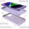 image:imageMXX for iPhone 13 pro Max Case  Soft Silicone Case with Screen Protector and Camera Lens Protector  Microfiber Lining AntiScratch Fullbody Protective Made for 13 pro Max Phone Case 67Lilac