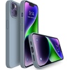 image:imageMXX for iPhone 13 pro Max Case  Soft Silicone Case with Screen Protector and Camera Lens Protector  Microfiber Lining AntiScratch Fullbody Protective Made for 13 pro Max Phone Case 67Lavender Grey