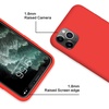 image:imageMXX for iPhone 13 pro Max Case  Soft Silicone Case with Screen Protector and Camera Lens Protector  Microfiber Lining AntiScratch Fullbody Protective Made for 13 pro Max Phone Case 67Red