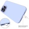 image:imageMXX for iPhone 13 pro Max Case  Soft Silicone Case with Screen Protector and Camera Lens Protector  Microfiber Lining AntiScratch Fullbody Protective Made for 13 pro Max Phone Case 67Clove Purple