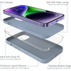 image:imageMXX for iPhone 13 pro Max Case  Soft Silicone Case with Screen Protector and Camera Lens Protector  Microfiber Lining AntiScratch Fullbody Protective Made for 13 pro Max Phone Case 67Lavender Grey