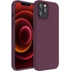 image:imageMXX for iPhone 13 pro Max Case  Soft Silicone Case with Screen Protector and Camera Lens Protector  Microfiber Lining AntiScratch Fullbody Protective Made for 13 pro Max Phone Case 67Wine Red