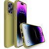 image:imageMXX for iPhone 13 pro Max Case  Soft Silicone Case with Screen Protector and Camera Lens Protector  Microfiber Lining AntiScratch Fullbody Protective Made for 13 pro Max Phone Case 67Cardamom Green