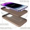 image:imageMXX for iPhone 13 pro Max Case  Soft Silicone Case with Screen Protector and Camera Lens Protector  Microfiber Lining AntiScratch Fullbody Protective Made for 13 pro Max Phone Case 67Light Coffee