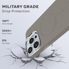 image:imageMXX for iPhone 15 Pro Max Case Compatible with MagSafe MilitaryGrade Protection Magnetic Case with Camera StandScratchResistant BackMagnetic Phone Case for iPhone 15 Pro Max MagsafeAntiquewhiteRockygrey