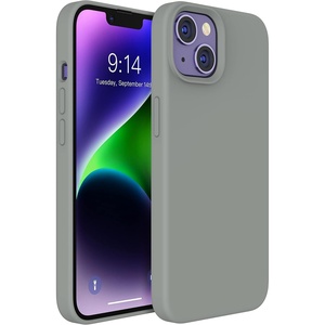 image:imageMXX for iPhone 13 pro Max Case  Soft Silicone Case with Screen Protector and Camera Lens Protector  Microfiber Lining AntiScratch Fullbody Protective Made for 13 pro Max Phone Case 67Charcoal Gray
