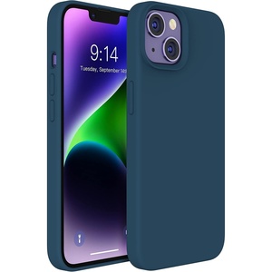 image:imageMXX for iPhone 13 pro Max Case  Soft Silicone Case with Screen Protector and Camera Lens Protector  Microfiber Lining AntiScratch Fullbody Protective Made for 13 pro Max Phone Case 67Cobalt Blue