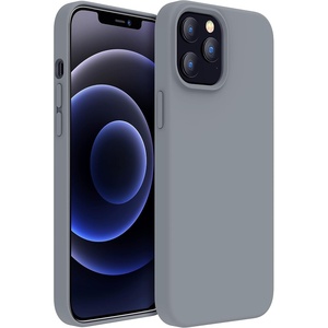 image:imageMXX for iPhone 13 pro Max Case  Soft Silicone Case with Screen Protector and Camera Lens Protector  Microfiber Lining AntiScratch Fullbody Protective Made for 13 pro Max Phone Case 67Dark Gray