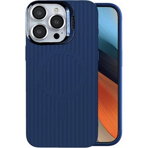 image:imageMXX for iPhone 15 Pro Max Case Compatible with MagSafe MilitaryGrade Protection Magnetic Case with Camera StandScratchResistant BackMagnetic Phone Case for iPhone 15 Pro Max MagsafeAntiquewhiteRoyalblue